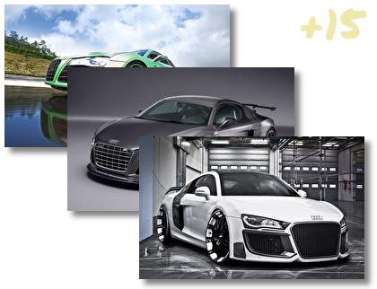 Audi R8 theme pack