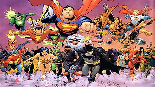 Justice League background 1