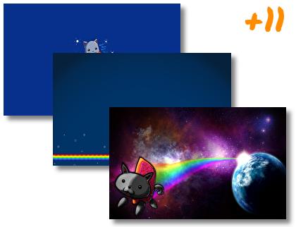 Nyan Cat theme pack