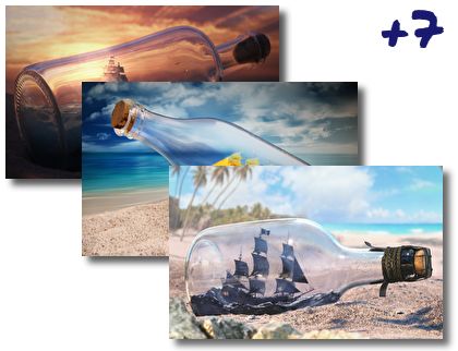 Ship In A Bottle theme pack