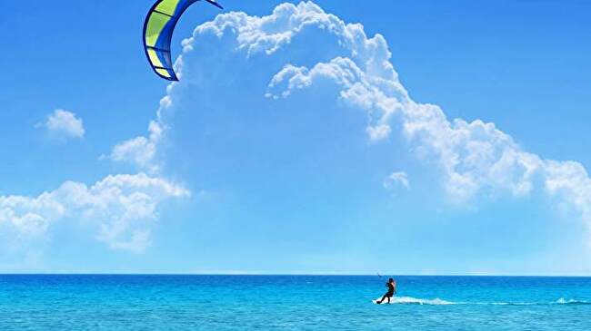 Windsurfing background 3